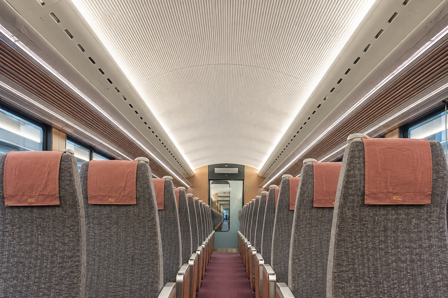 Inside the Metro Hakone Romancecar